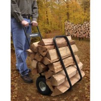 Landmann Log Rack Caddy w/ cover   Durable  Pneumatic Wheels Provide Easy Transport. - B01LLIRS8Q